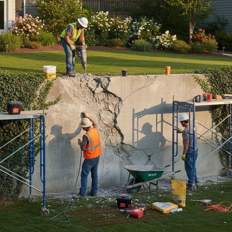 Concrete Wall Repair