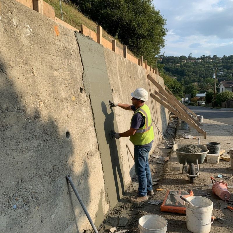 Concrete Wall Repair