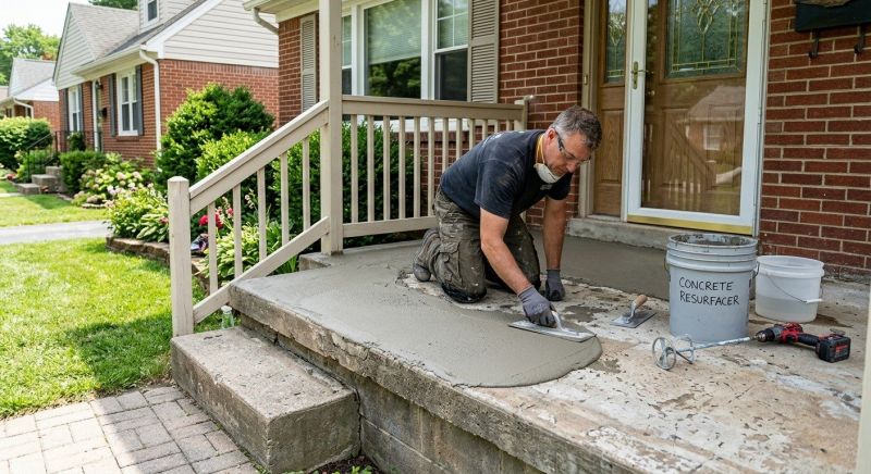 Cement Refinishing in West Des Moines, IA
