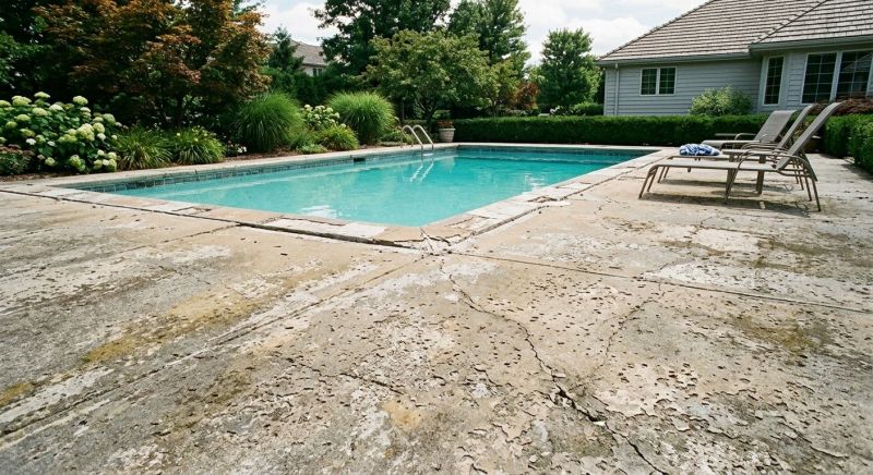 Concrete Pool Deck Resurfacing in Miami Dade County, FL