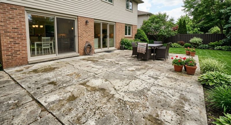 Concrete Porch Resurfacing in West Des Moines, IA