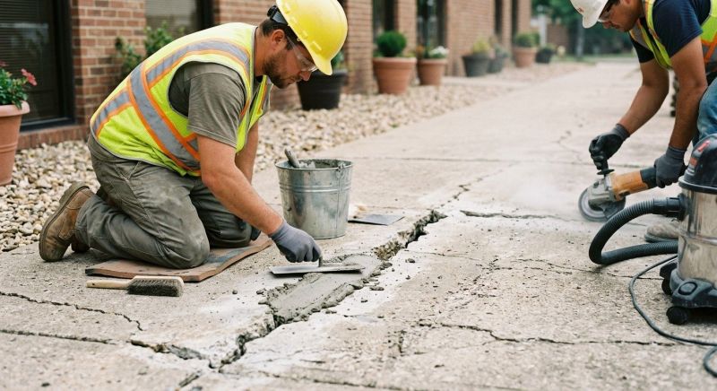 Concrete Spalling Repair in Des Moines, IA