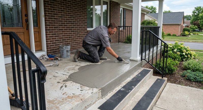 Concrete Stairs Resurfacing in Miami Dade County, FL
