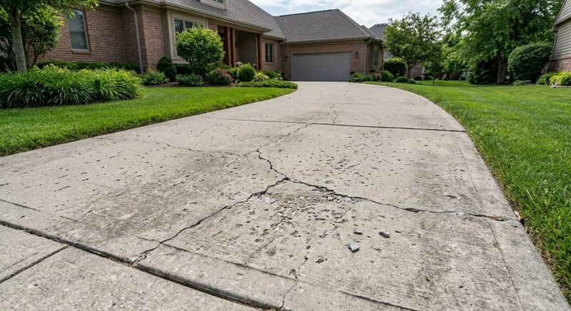 Driveway Slab Repair in Des Moines, IA
