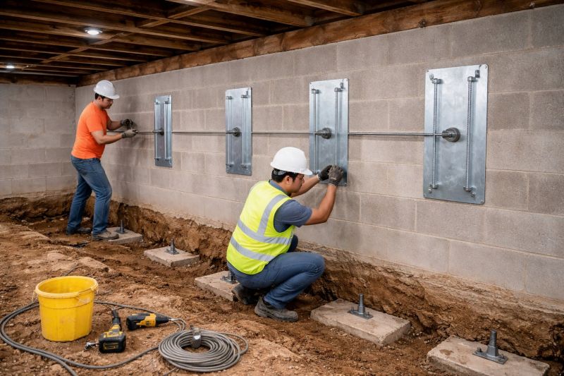 Foundation Stabilizing in Columbus, OH