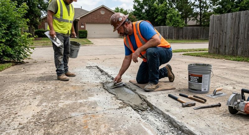 Garage Slab Repair in Miami Dade County, FL