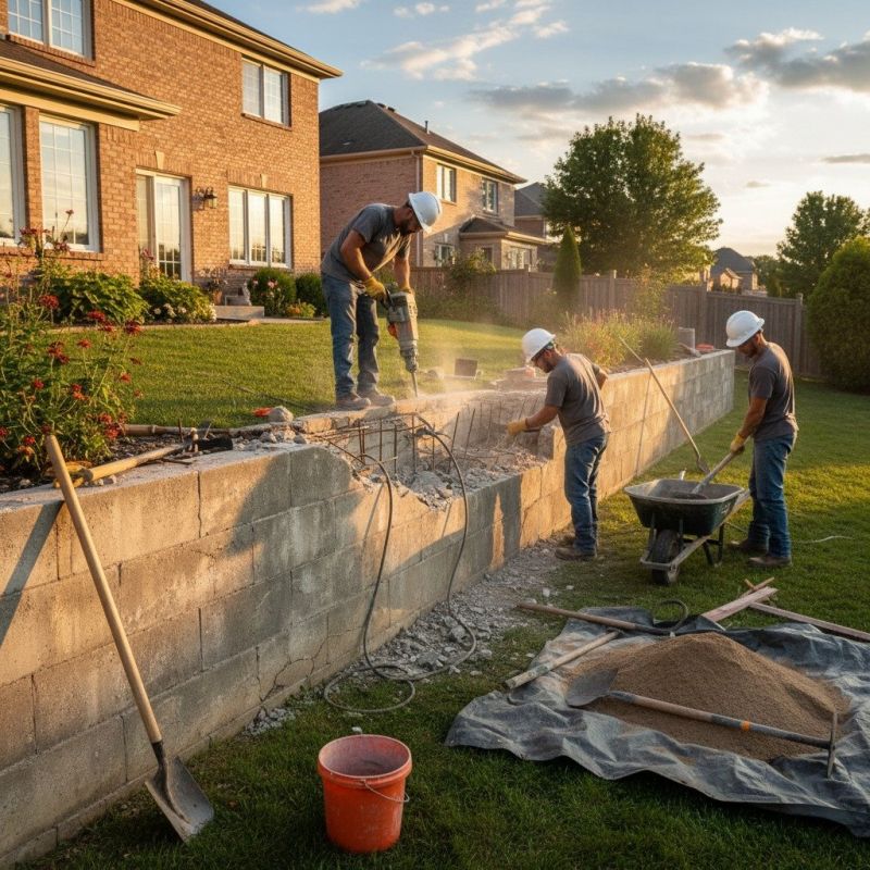 Poured Concrete Wall Repair Vs. Replacement: What To Consider