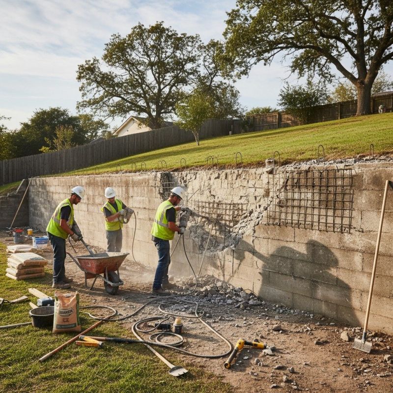 Signs Your Poured Concrete Wall Needs Professional Repair