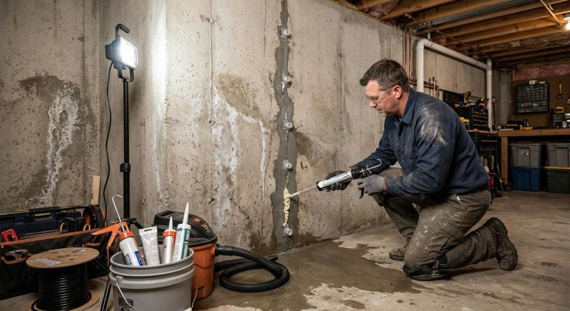 Wet Basement Repair in Tuscaloosa, AL